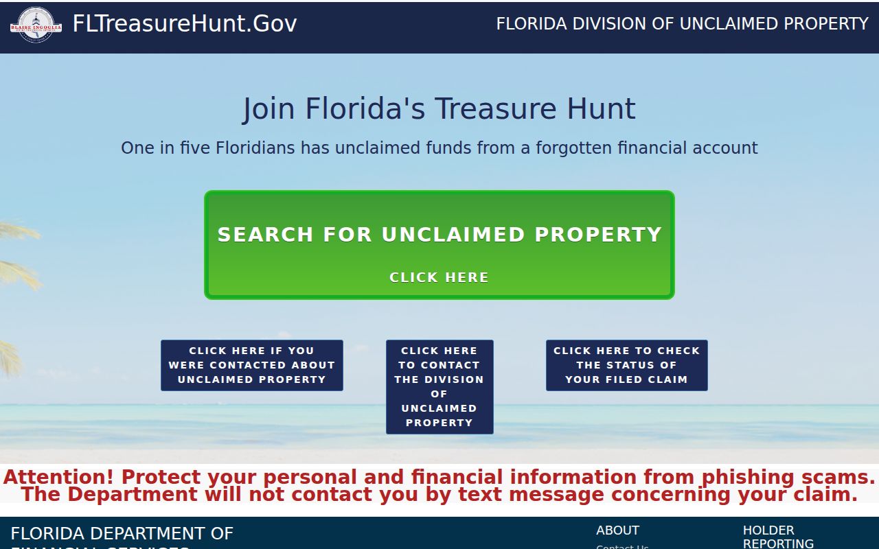 Duval County residents directory unclaimed property lookup
