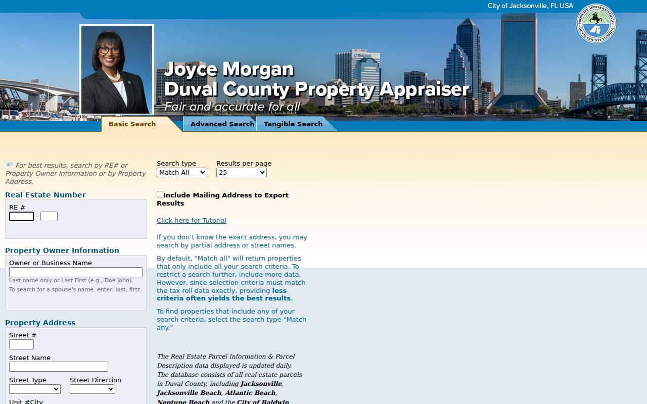 Duval County residents directory property search
